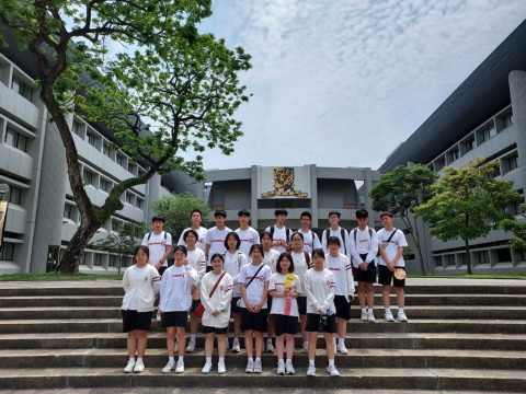 聖五師生到香港拜訪大學-中學 - 3