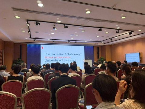 參加澳門聯校科學展覽，香港大學創新學院工作坊及香港大學本科入學講座